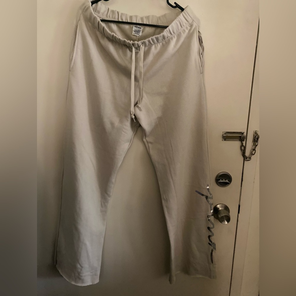 PINK Brand Sweatpants. Tan color.